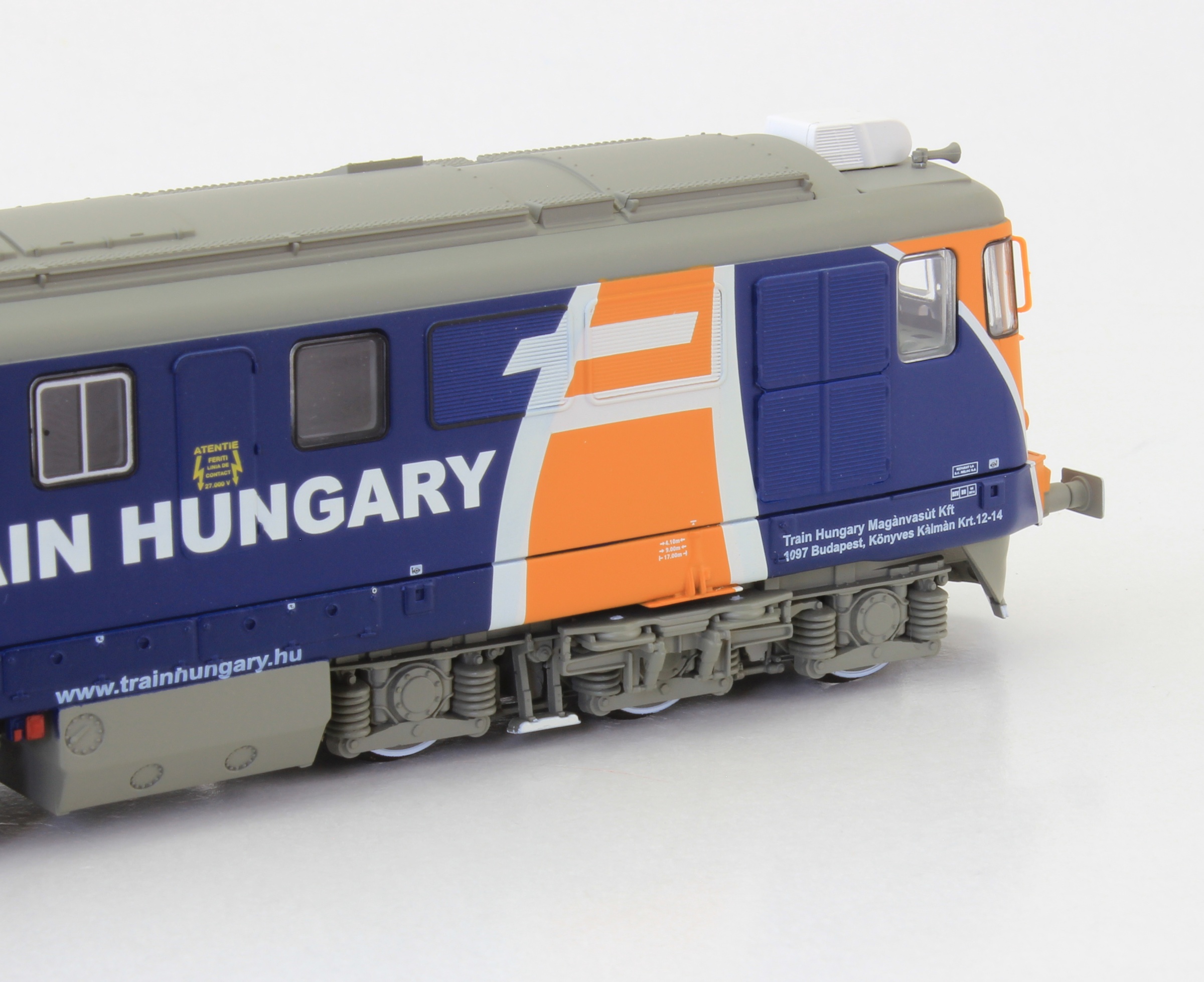 Diesel locomotive 060-DA, Train Hungary, Albert Modell, H0